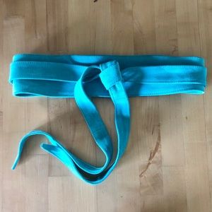 Suede obi belt